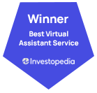 Investopedia rated us best virtual assistant service