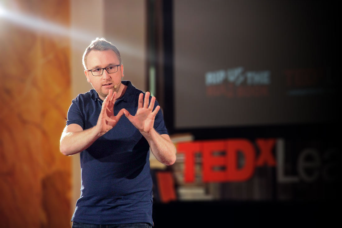 Tedx talk by Barnaby Lashbrooke