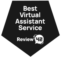 Review42 rated us best virtual assistant service