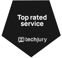 Techjury rated us in the top five virtual assistant service