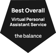 The Balance rated us best virtual assistant service